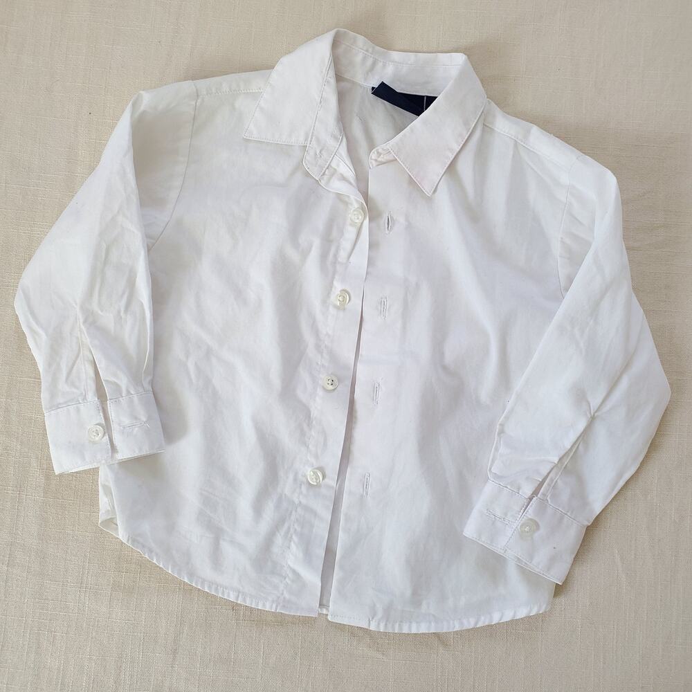 White Buttondown Dockers Shirt 4t